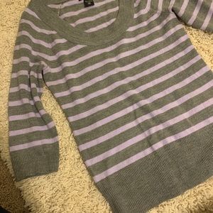 Sweater gray and Lilac 😘 5/$18